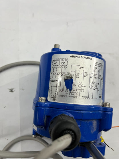 HKC HQ-004 Electric Actuator, 85-265V AC/24V DC, 4kgf·m Torque, IP67, Korea, New