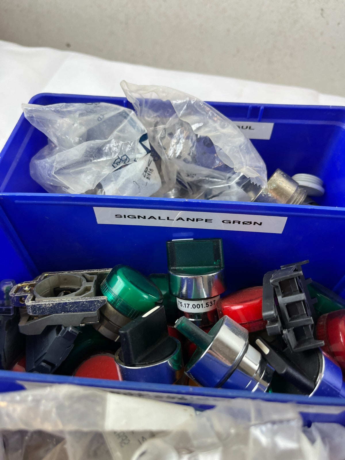 Telemecanique Harmony XB2 Pushbutton Pilot Light Parts Lot 50+ Pcs Mixed