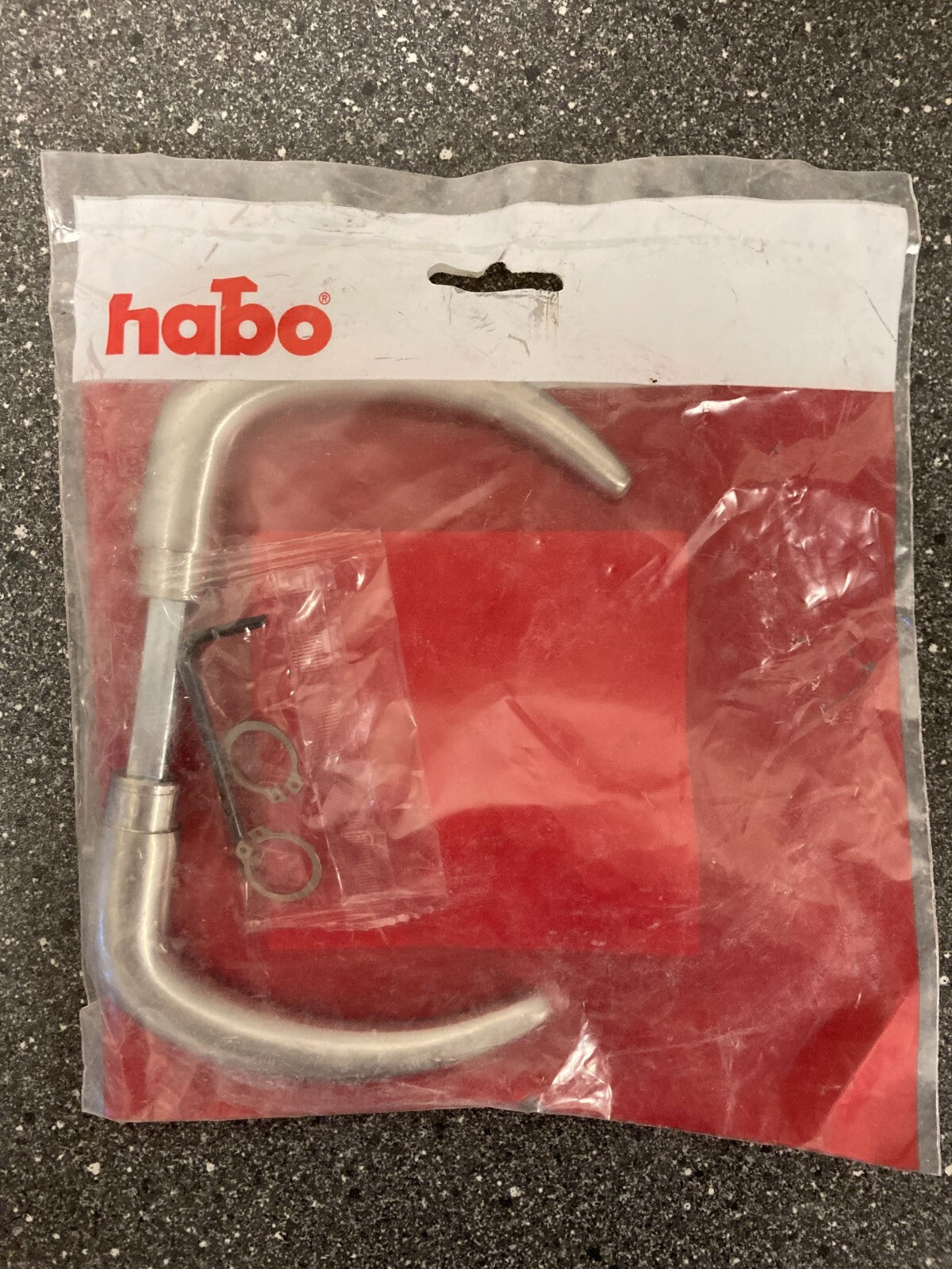 Habo Stainless Steel Door Handle 0409 Coupé - Modern Design, Rust-Resistant