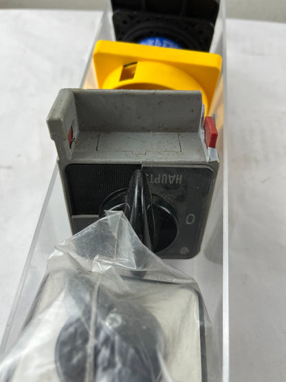 Kraus Naimer Switch LOT 4pc USED B11 C18 Emergency Stop Cam Main Switches