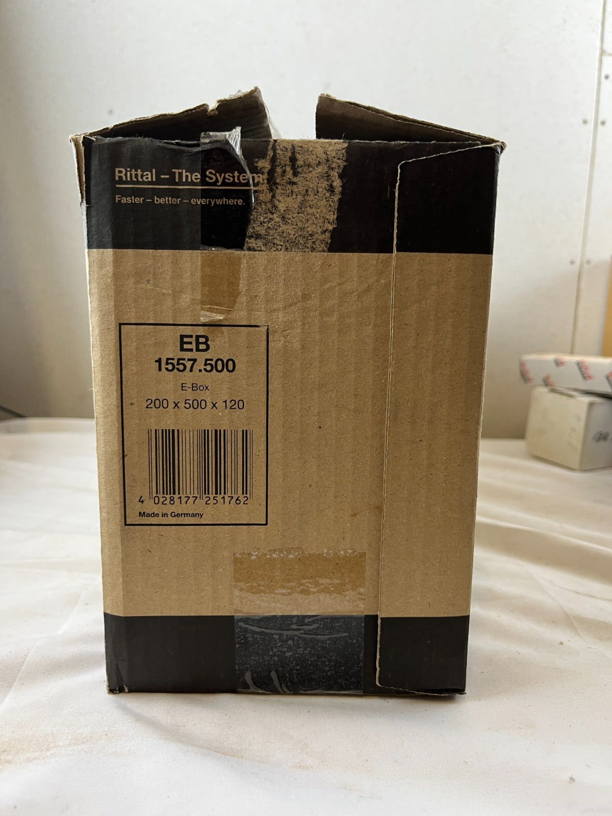 Rittal EB 1557.500 Sheet-Steel Wall-Mounted Enclosure 200×500×120 mm IP66 New