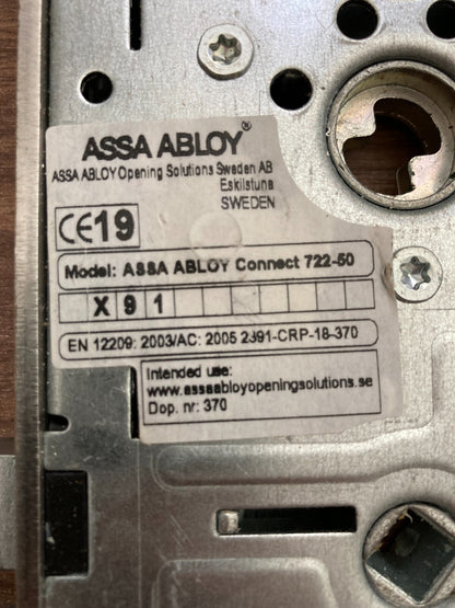 Assa Abloy Lock Case Connect 722-50 L: 22.5cm Emergency Exit Double Latch
