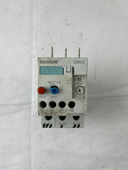 Siemens SIRIUS 3RU1126-4BB0 Thermal Overload Relay 14–20A Class 10 Used