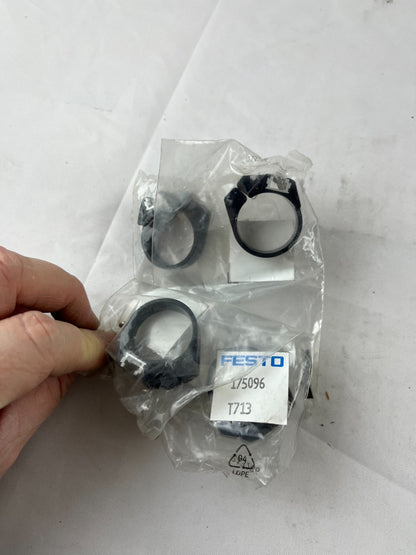 Lot 4× Festo SMBR‑8‑25 Sensor Mounting Kit 175096 For SMT/SME‑8 T‑Slot Proximity