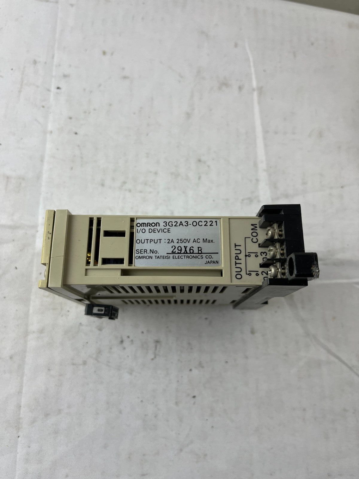 Omron 3G2A3-OC221 SYSMAC I/O Device Output Module 2A 250VAC Used Spare Part