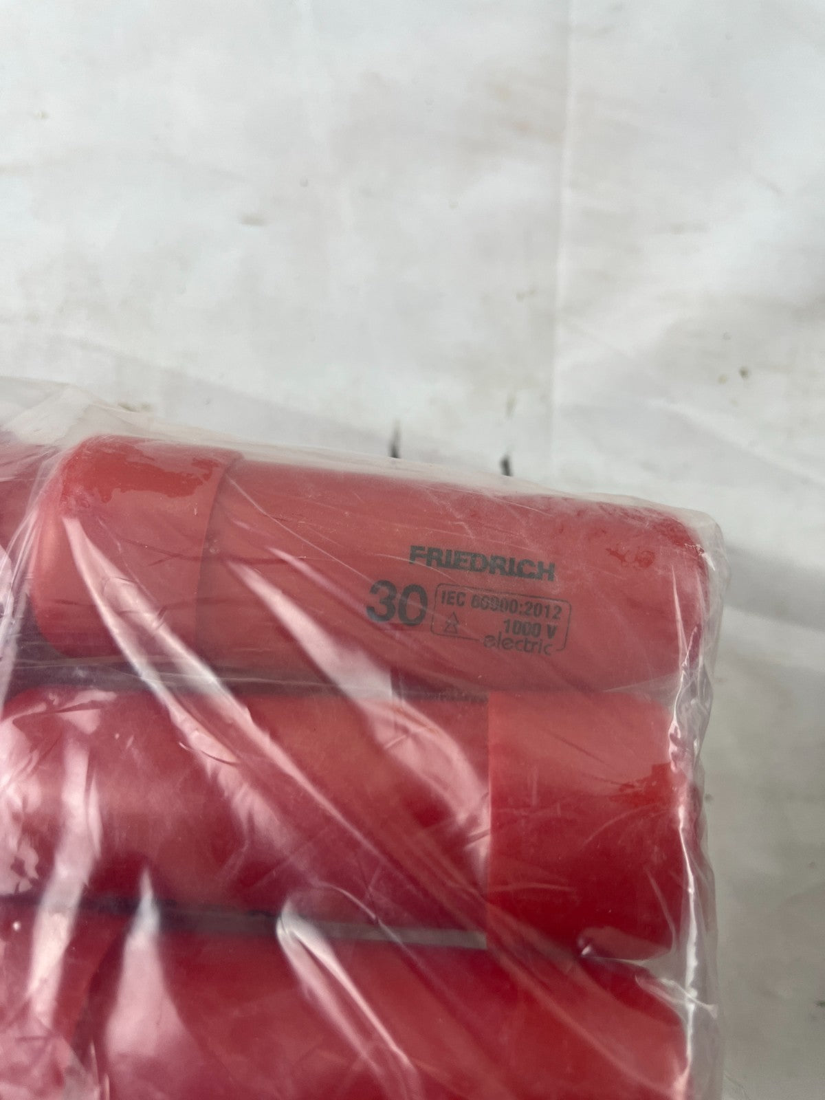 Friedrich Selbstklemm Tülle 433 30 mm 1000V IEC 60900 Red 10x New Spare Units