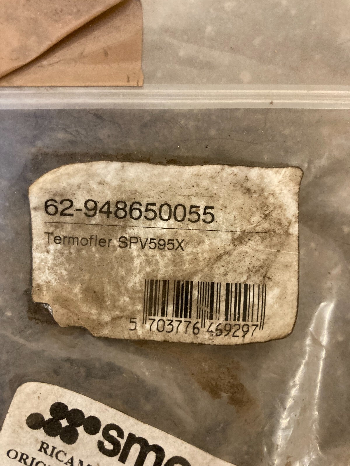 Smeg Oven Thermocouple - NOS Genuine Spare Part PN 948650055 termofler spv595x