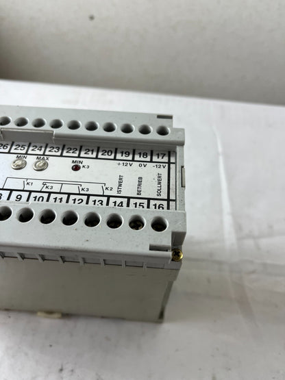 W. Kammann GmbH 4.98.71.51.02.000 SERVO Motor Speed Control Module 220 V AC Used