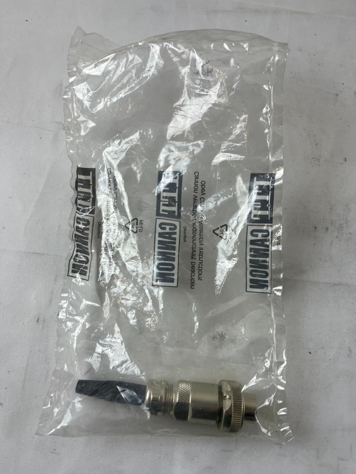 ITT Cannon Circular Connector Metal Plug Field Wireable Industrial New Unit