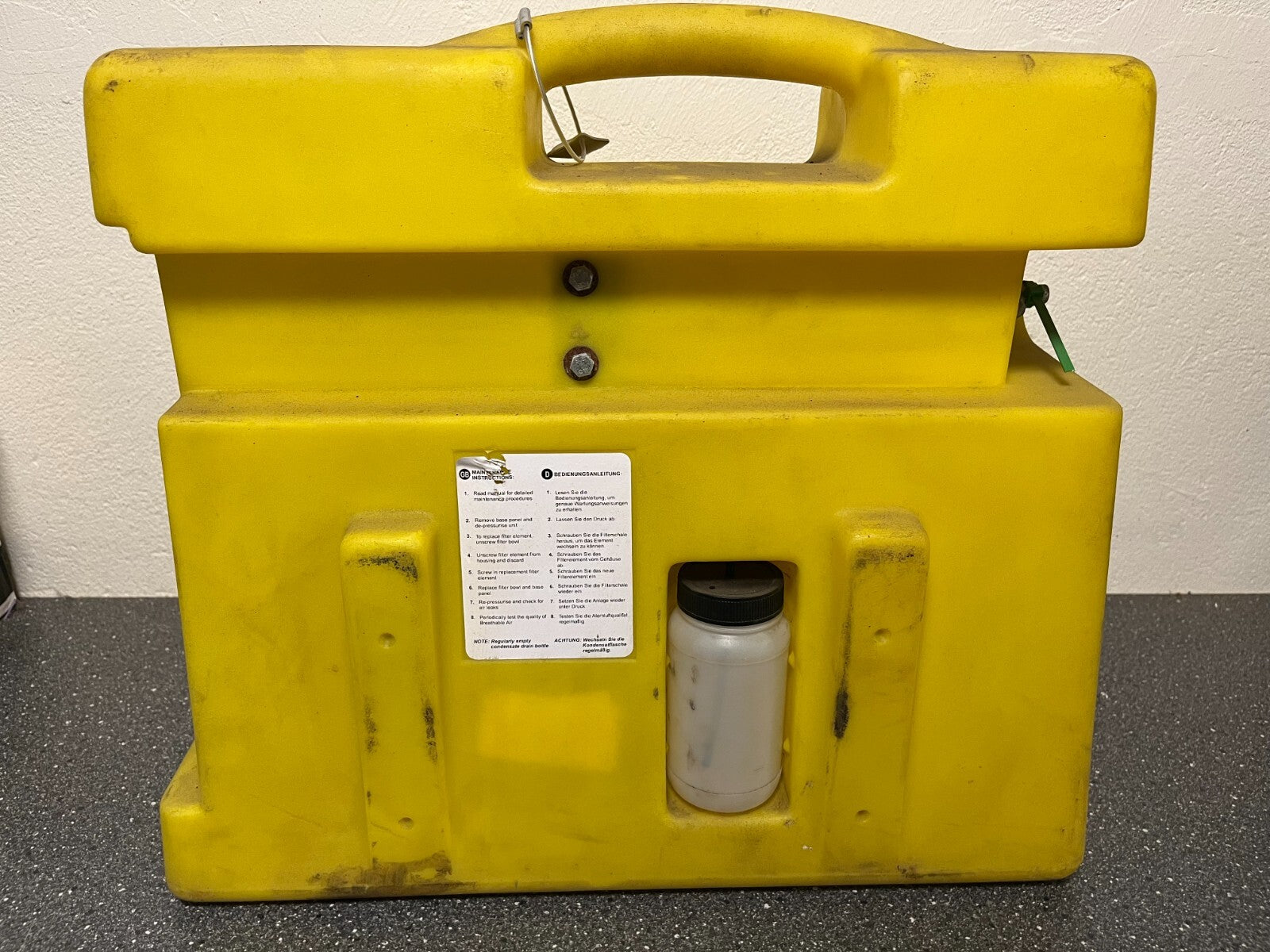 Domnick Hunter BA4350 Breathing Air Purifier Used Condition Needs Certification