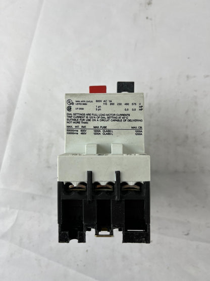 GE SFKOE Motor Protection Circuit Breaker 0.63–1A 25A AC‑3 3‑Pole Used Spare