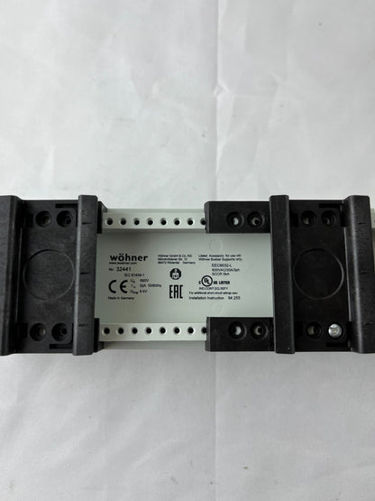 Wöhner 32441 EQUES EasyConnector Busbar Adapter 32A 690V 60Classic New