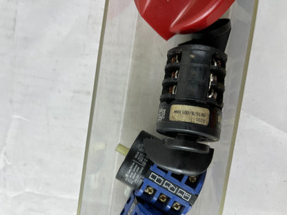 Kraus Naimer Emergency Stop Switch LOT USED Rotary Cam Switch Assembly Parts