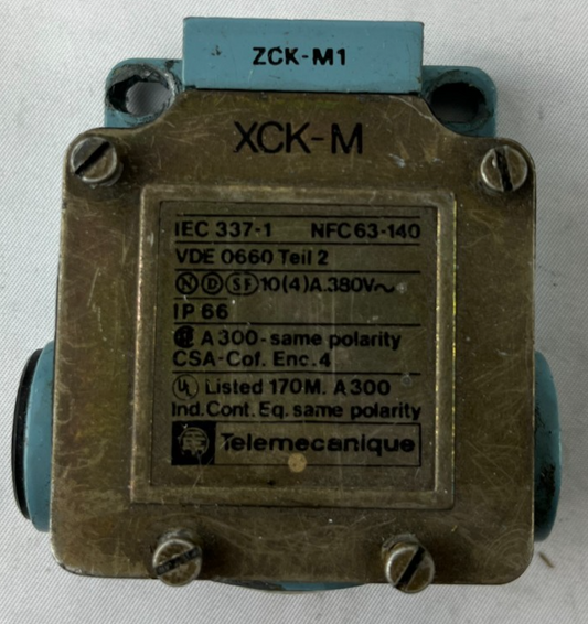 Telemecanique XCK-M ZCK-M1 Limit Switch IP66 380V Used Spare Unit