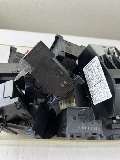 Siemens 3UA Series Thermal Overload Relay Mixed Lot, 16–25 A, Used Bundle Spares