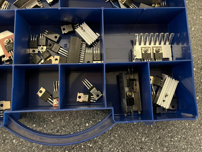 Mixed Lot of MOSFET Transistors & Power Semiconductors - IRF Series, Assorted
