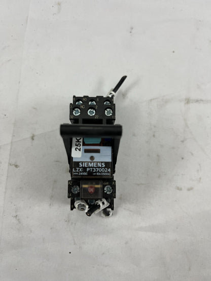 14x iemens Relay Unit LZS:PT3A5L24 Complete 3CO 24VDC + LZX:PT370024 Relay