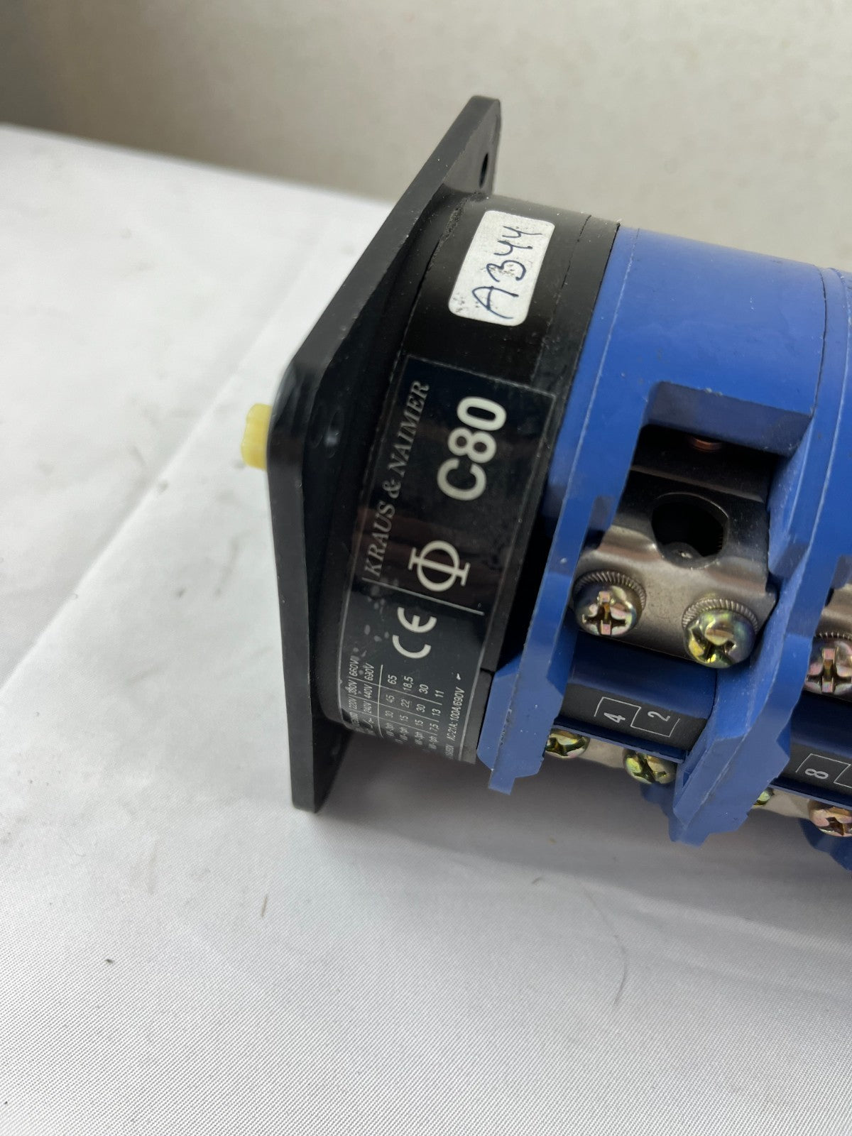 Kraus & Naimer C80 Rotary Cam Switch 100 A 690 V 4‑Deck New Surplus Spare Part