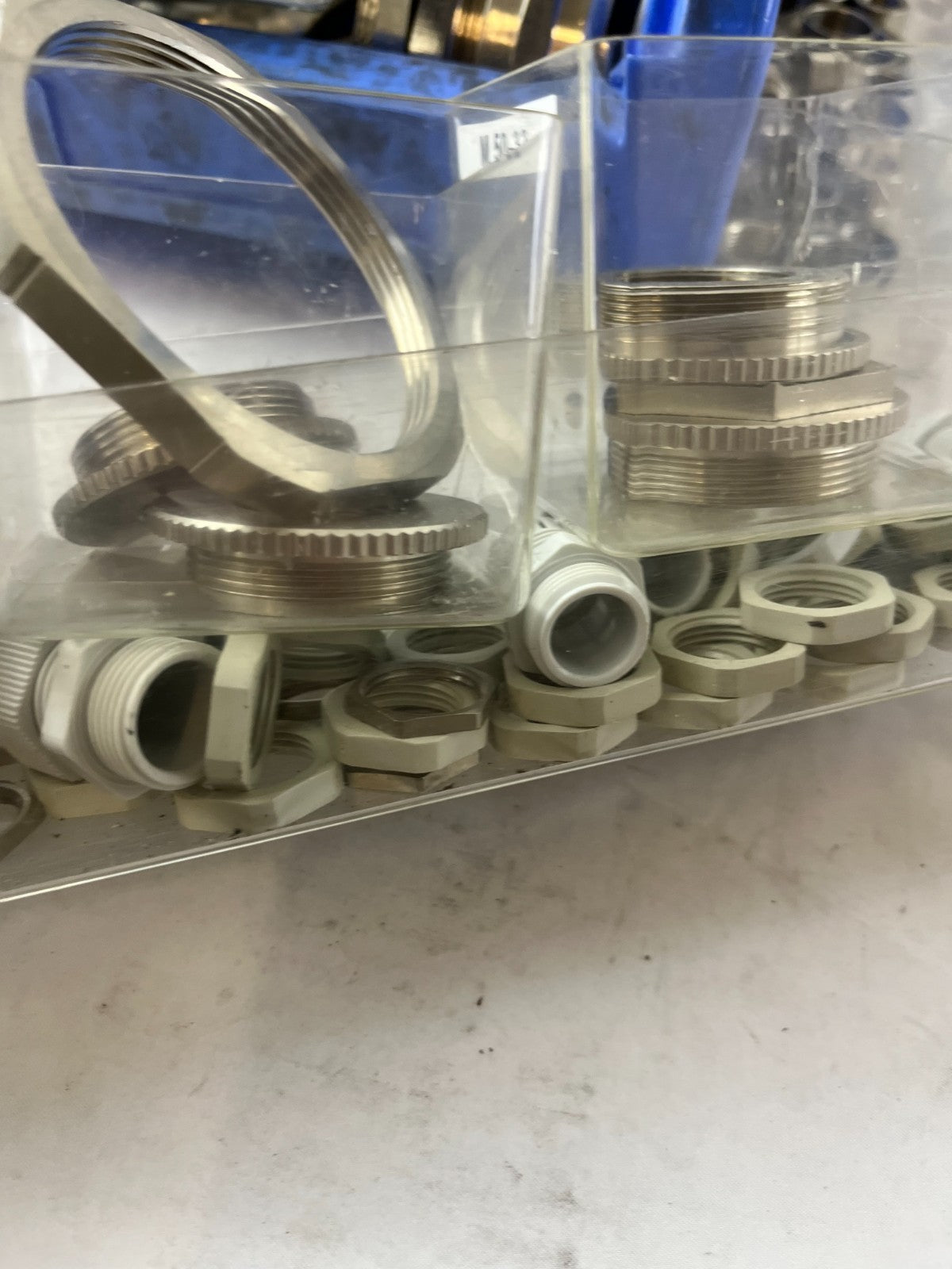 Induplas Cable Glands Adapters PG16 M40 M50 Stainless Mixed Lot Used Spares