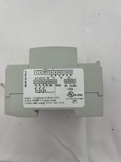 Carlo Gavazzi EM24-DIN.AV5.3.D.IS.X 3-Phase Energy Meter DIN Rail RS485 Modbus