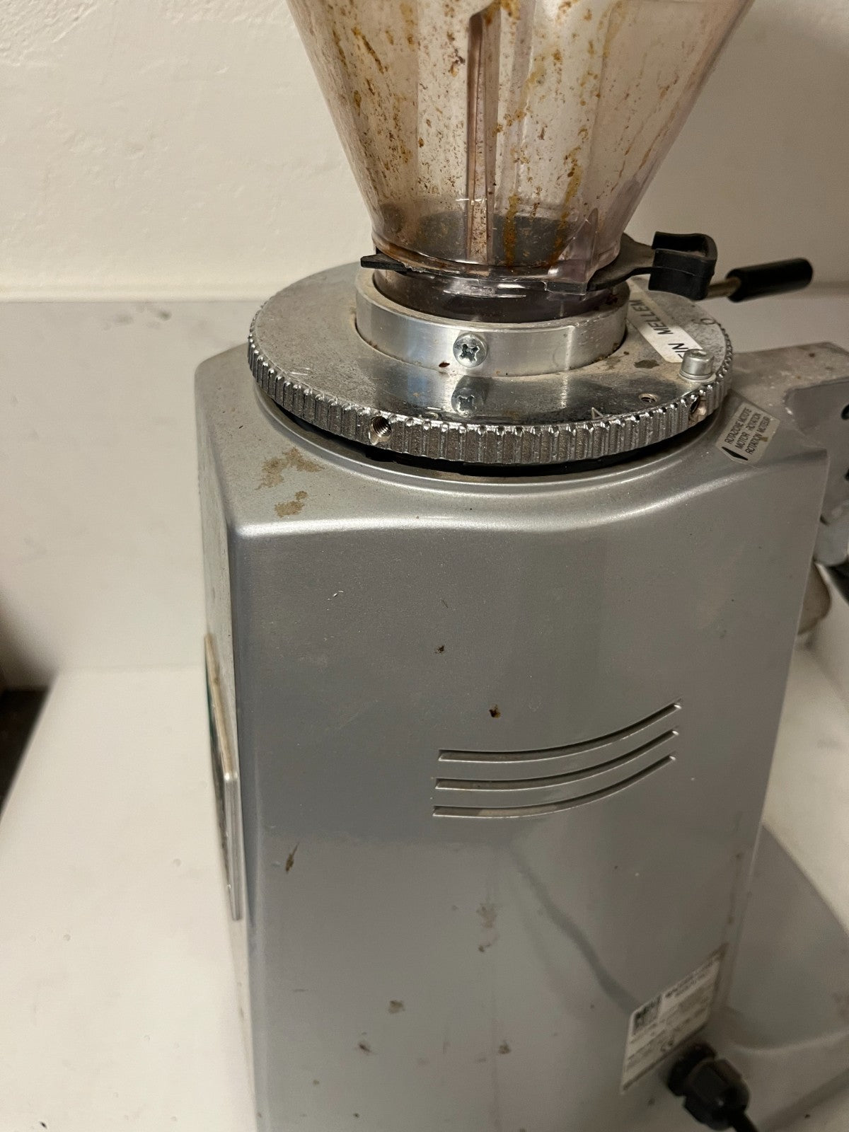 Mazzer Major DR Coffee Grinder 650W, Made in Italy, Serial 0328702, Used Working