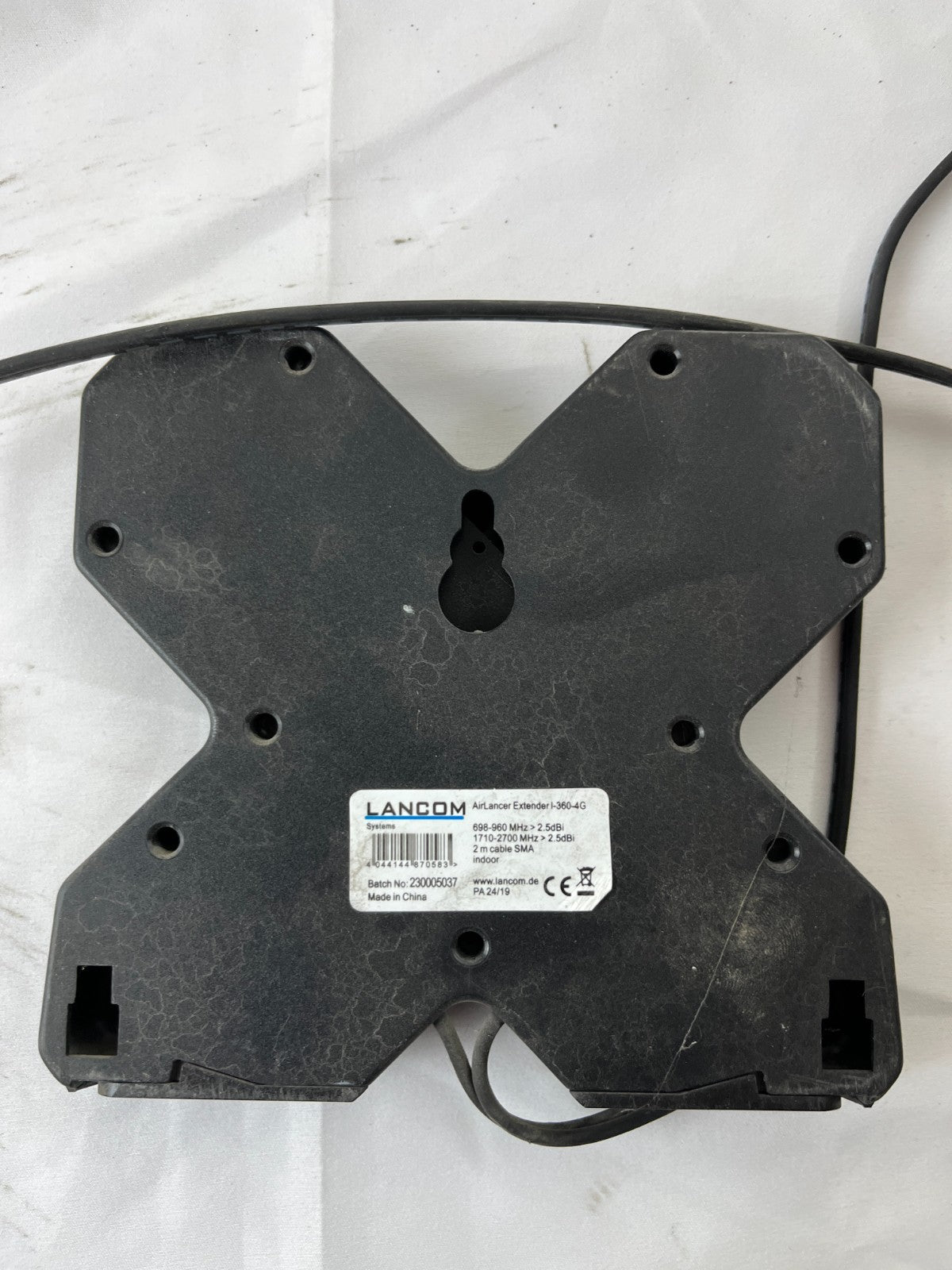 Lancom AirLancer Extender I-360-4G Indoor LTE 4G MIMO Antenna 2m SMA Used Spare