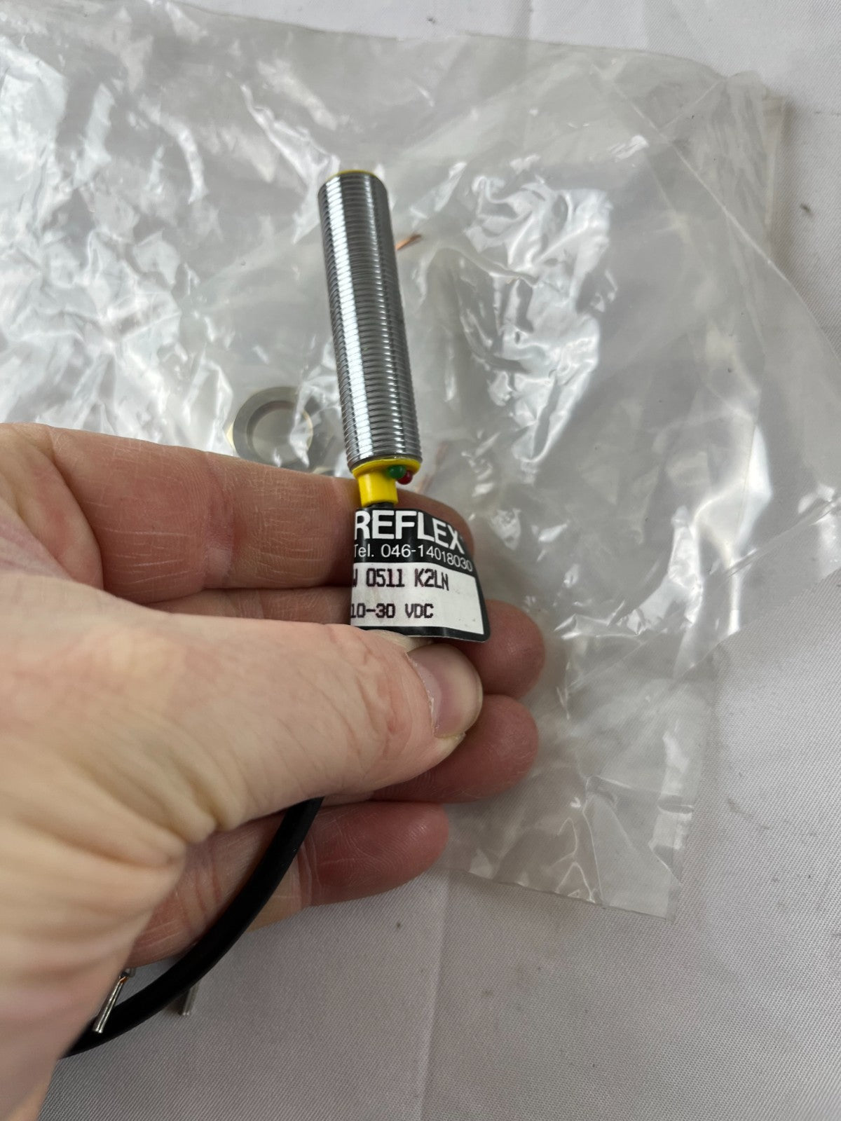 Reflex W0511 K2LN Inductive Proximity Sensor 10-30VDC M12 New Spare Unit