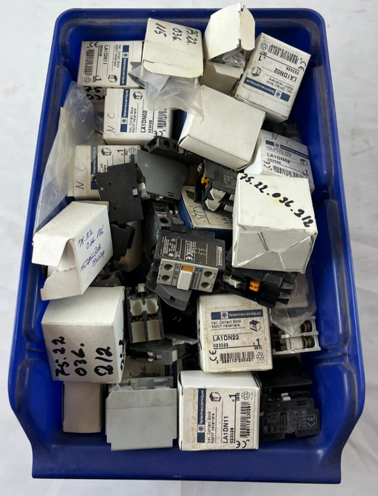 Telemecanique ABB Auxiliary Contact Blocks Mixed Lot LA1DN11 LA1DN02 CA5
