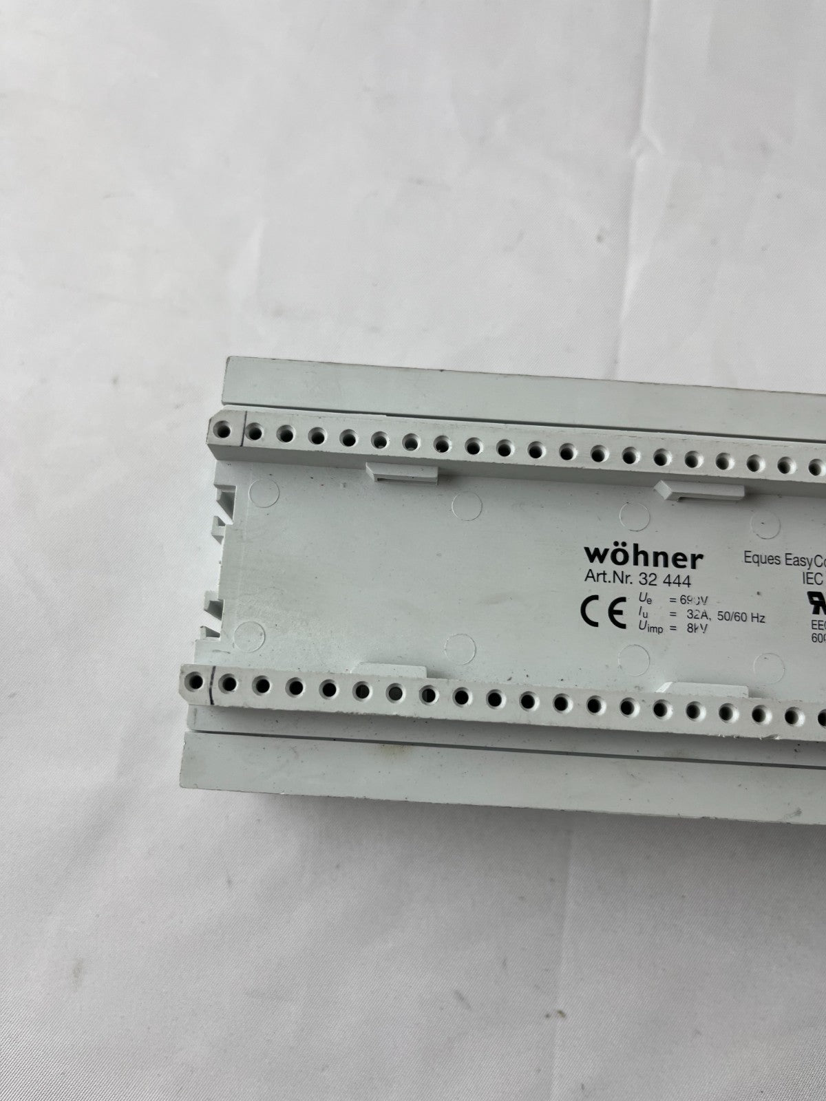 Wöhner 32 444 EQUES EasyConnector Busbar Adapter 32A 690V 3‑Pole New Spare