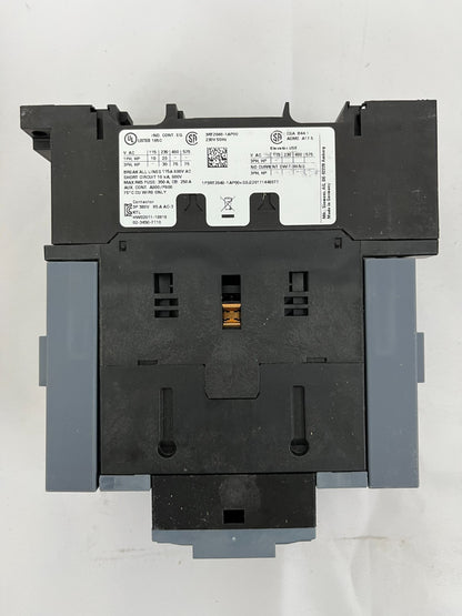 Siemens 3RT2046-1AP00 SIRIUS Power Contactor 3-Pole 95A 45kW 230V AC New in Box