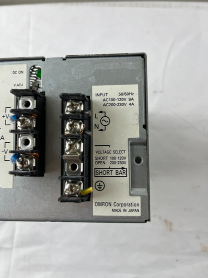 Omron S82J-30024 Power Supply 24V DC 14A 100–120/200–230V AC Used Japan Spare