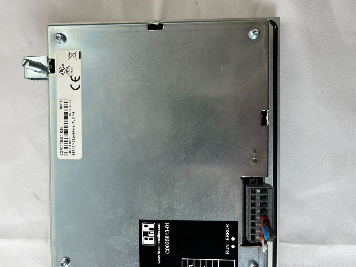 B&R 4XP0000.00-K46 Operator Panel Keypad 24VDC HMI Interface Used Spare Unit