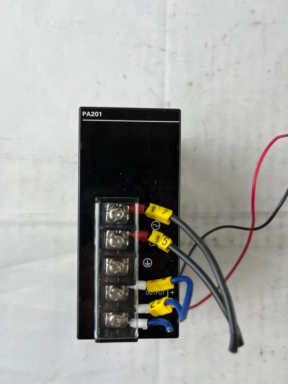 Omron CPM2C-PA201 Power Supply 100–240V AC to 24V DC 0.6A for PLC Used Spare