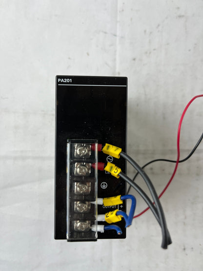 Omron CPM2C-PA201 Power Supply 100–240V AC to 24V DC 0.6A for PLC Used Spare