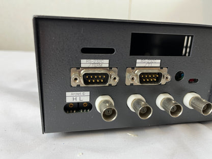 Industrial Video Interface Control Unit RS-232C BNC Arcnet ID Rack Module Used