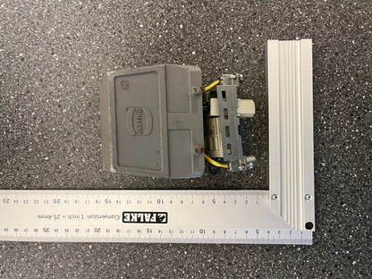 Harting Han Industrial Connector with Mixed Power & Data Modules - Used