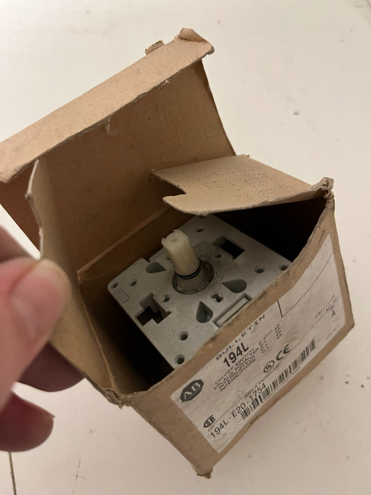 Allen-Bradley 194L-E20-1754 Load Switch, 20A 600V, NEW in Box, Series A 1 Pcs