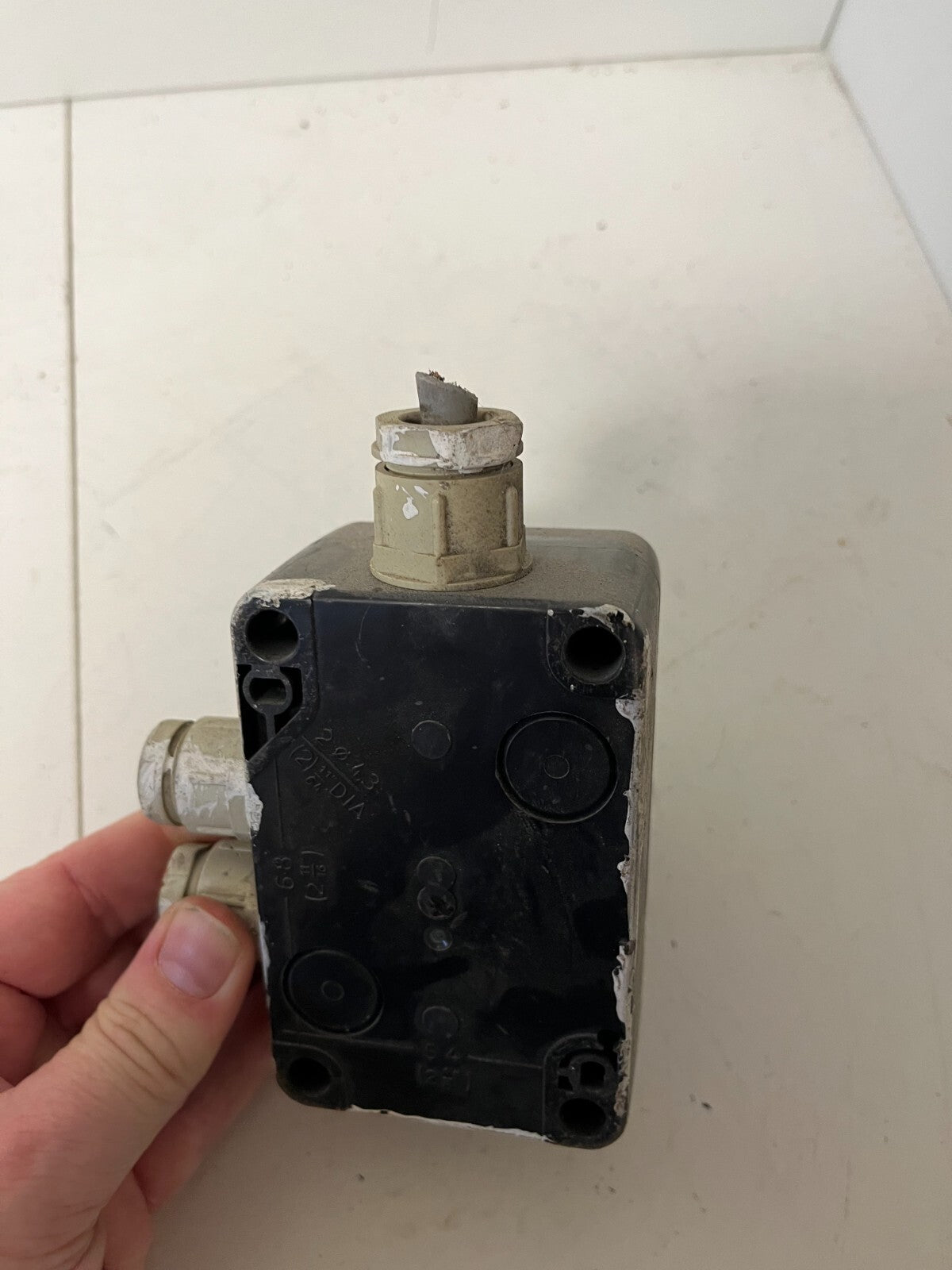Telemecanique Double Toggle Switch - Tested Used Pulled from Working Environment