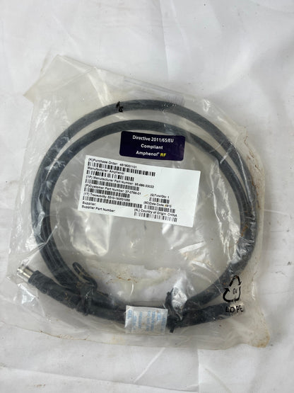 Amphenol RF 95-686-33022 Coaxial Cable Assembly 37-0766-01 New Spare Unit