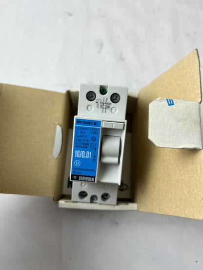 Servodan HPFI 16.010.2 SK 16A 10mA RCD Residual Current Device New Spare Unit