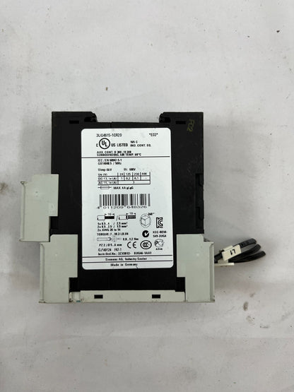 Siemens SIRIUS 3UG4615-1CR20 Phase Monitoring Relay 3-Phase 160-690V Digital
