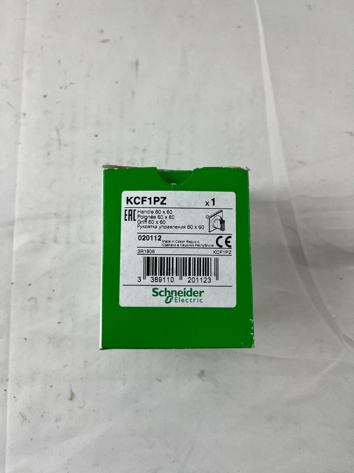 Schneider Electric KCF1PZ TeSys Vario Red Rotary Handle 60×60mm New in Box