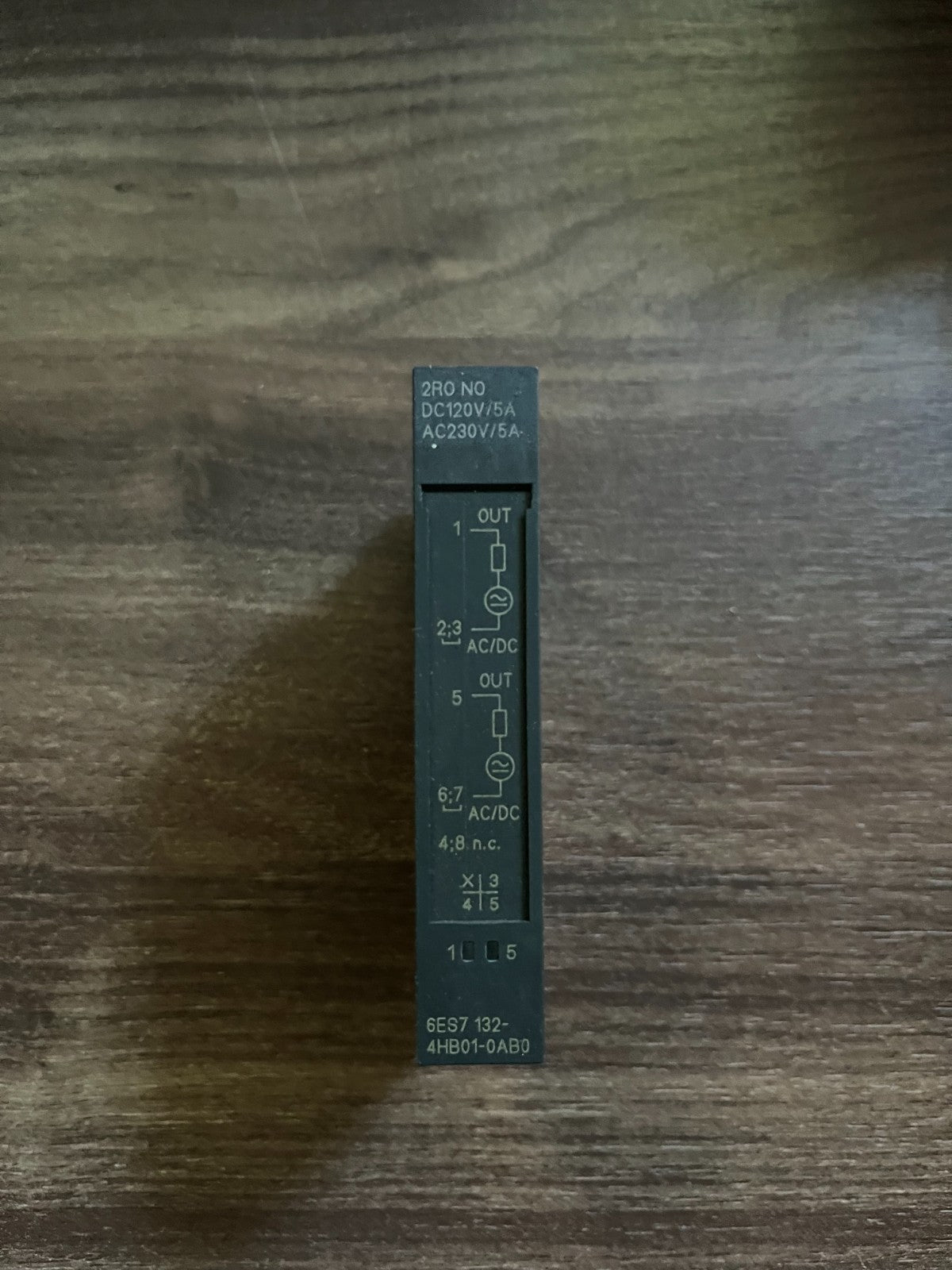 Siemens SIMATIC S7 6ES7 132-4HB01-0AB0 ET200S 2RO Relay Output Module 120V/230V