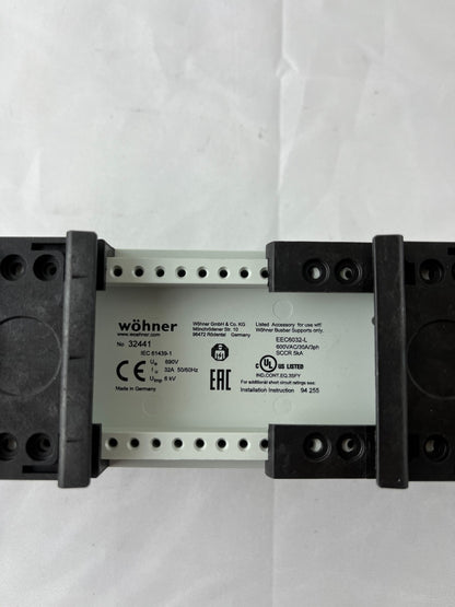 Wöhner 32441 EQUES EasyConnector Busbar Adapter 32A 690V 60Classic New