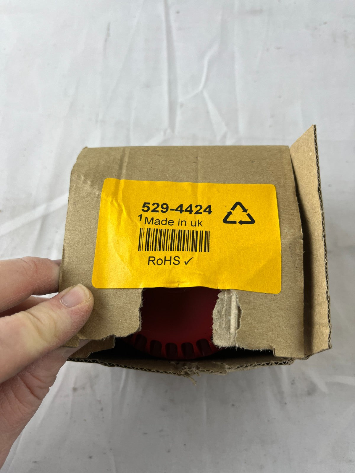 Fulleon ROLP/SV 0832-CPD-1651 Fire Alarm Sounder Red Deep Base EN54-3 NEW UK