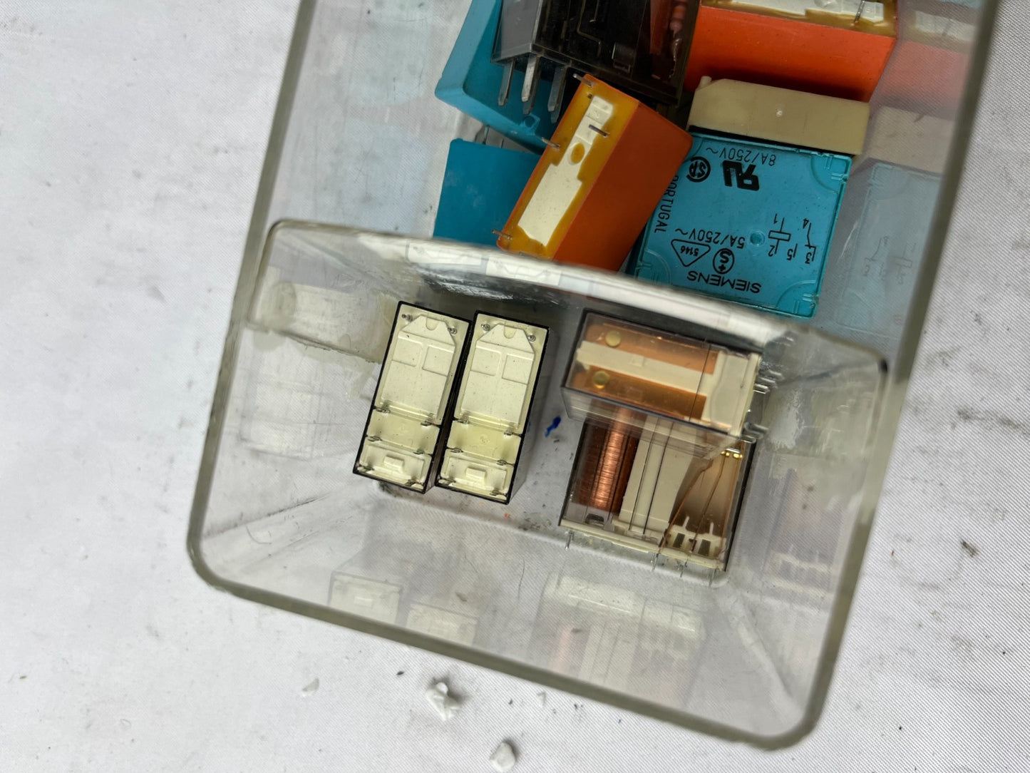 Industrial Relay Lot Schrack Siemens Finder Tyco 24V Control Relays Mixed Used