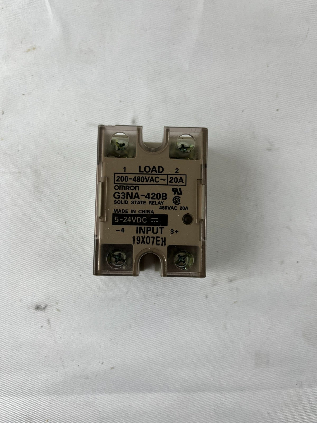 Omron G3NA-420B Solid State Relay, 1-Phase 20A 200–480VAC Load, 5–24VDC Input