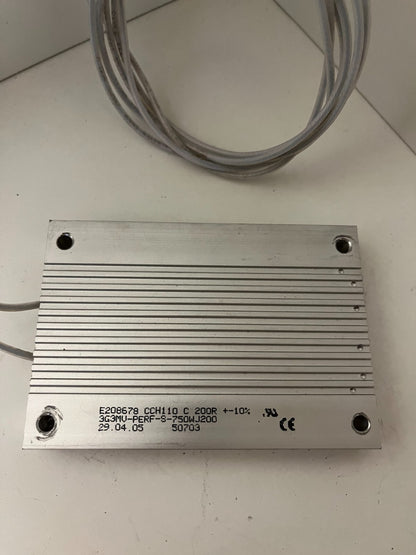 E208678 CCH110 200Ω 750W Power Resistor - Used, Tested, Working