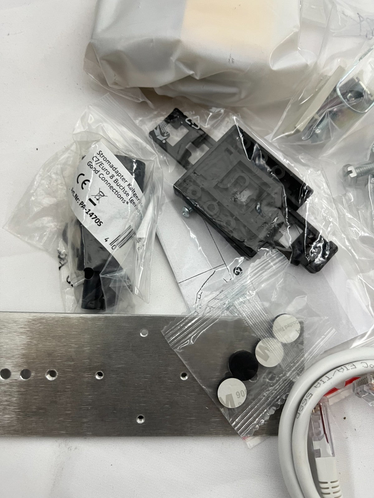 Rittal Enclosure Hardware Bundle New: Mounting Kits, Keyboard Tray, Brackets Etc