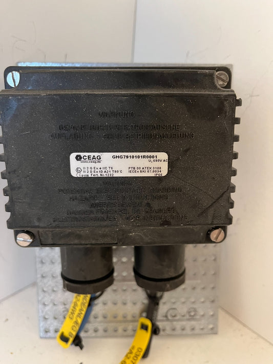 CEAG GHG790101R0001 Explosion Proof Junction Box - Tested, Used, Spare Part